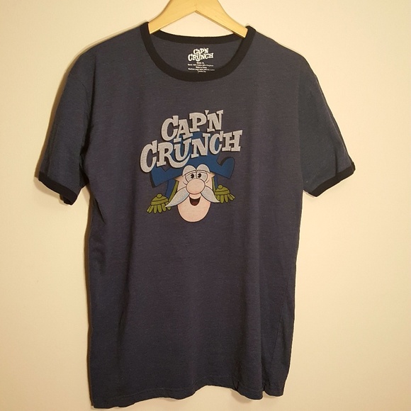 none Other - Capn Crunch Navy Blue t Shirt Size XL